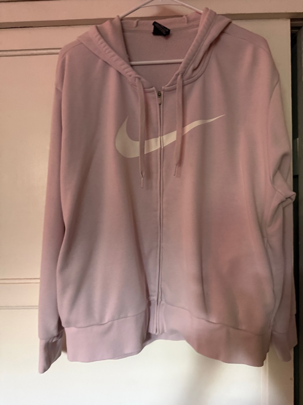 Pink Nike sweatshirt